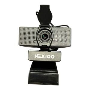 NexiGo‎ N60 1080P Webcam with Microphone, Adjustable FOV, Zoom, Privacy Cover